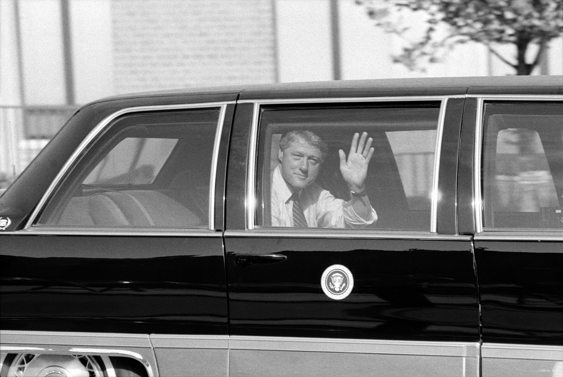Bill Clinton, East Village, 1993